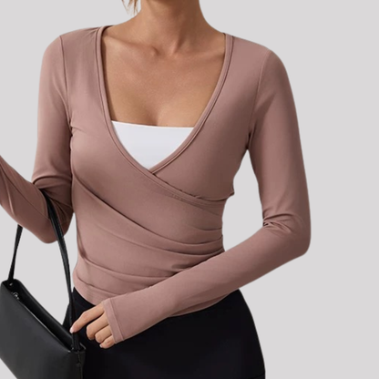 Top - Cache cœur - Dahlia