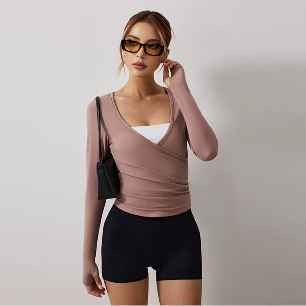 Top - Cache cœur - Dahlia