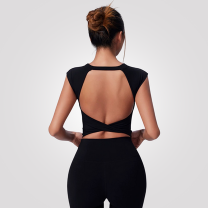 Tee-shirt Noeud - Brassière Intégrée