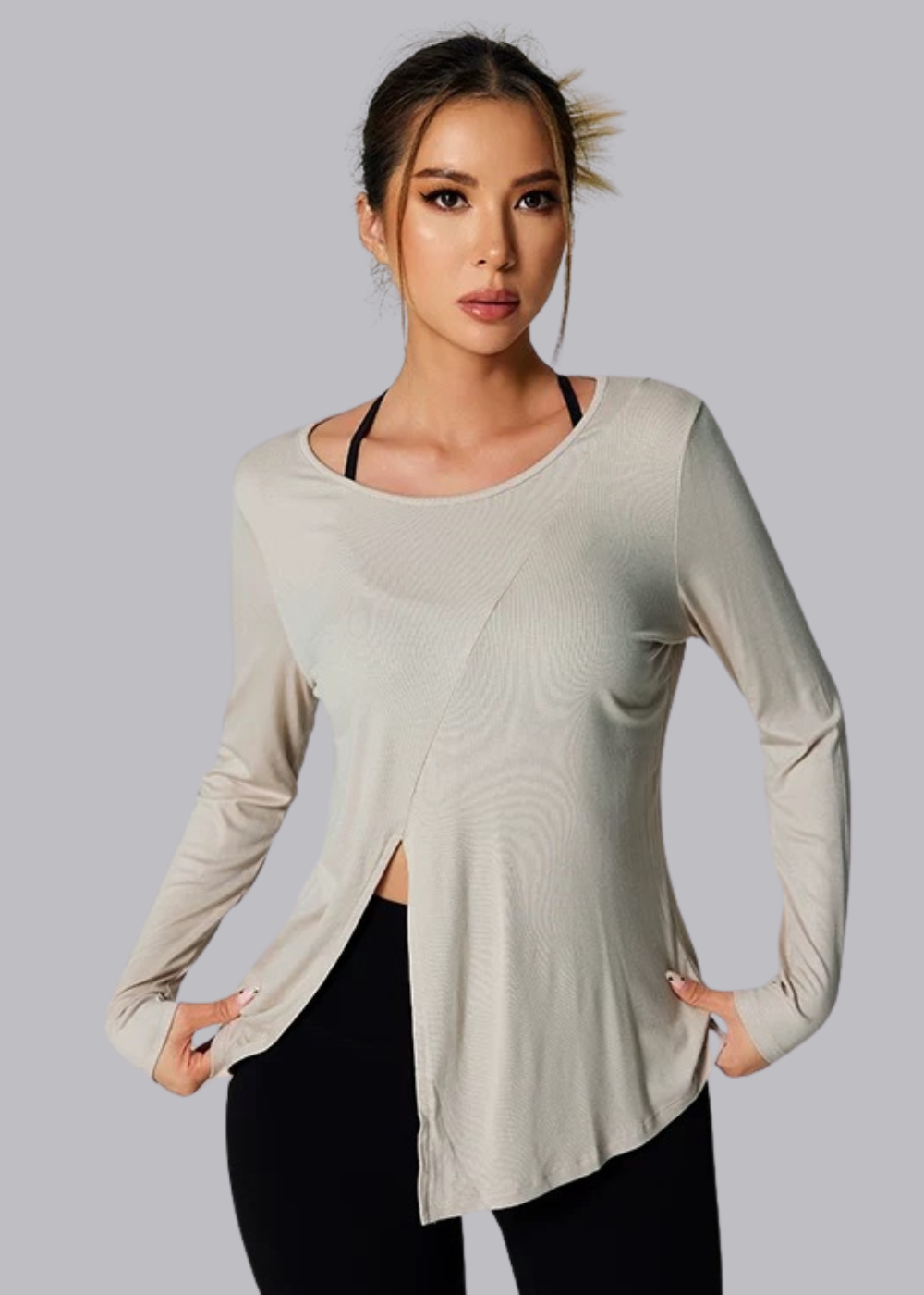 Tee-shirt Léger - Fendu - Christine - Vente Finale