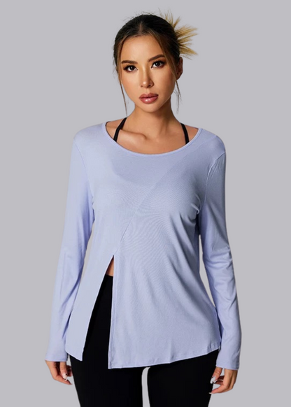 Tee-shirt Léger - Fendu - Christine - Vente Finale