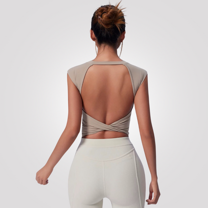 Tee-shirt Noeud - Brassière Intégrée