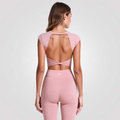 Tee-shirt Noeud - Brassière Intégrée